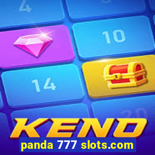 panda 777 slots.com